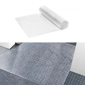 VEVOR Clear Plastic Carpet Protector Runner, 24 inches x 6 feet Transparent Viny